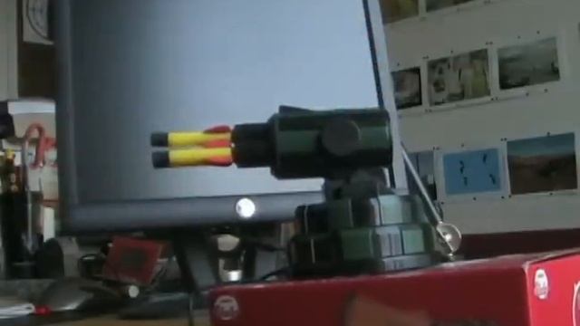 USB Missile Launcher "Rocket Baby" driven by Perl Script смотреть онлайн