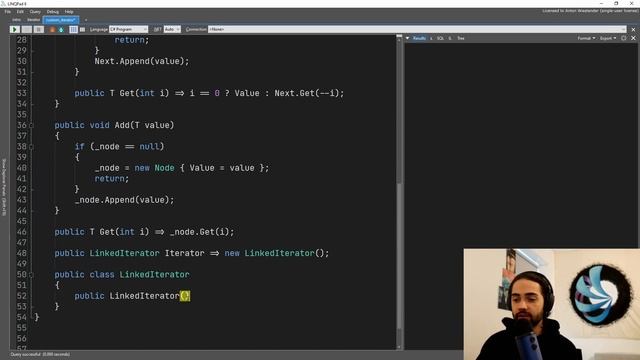 Iterator Design Pattern (C#) смотреть онлайн