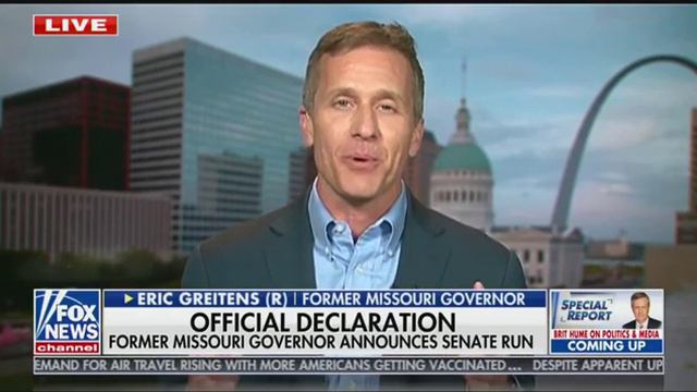 Eric Greitens Announces US Senate Run смотреть онлайн