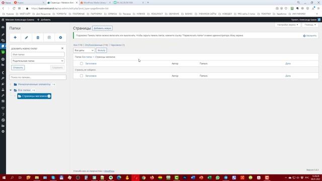 Плагин "Умные папки" - как упростить работу со страницами в Wordpress? смотреть онлайн