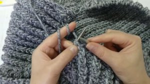 ?Мастер-класс КАРДИГАН С КАПЮШОНОМ / реглан - погон / БЕЗ ШВОВ спицами. 3 ЧАСТЬ ❄️