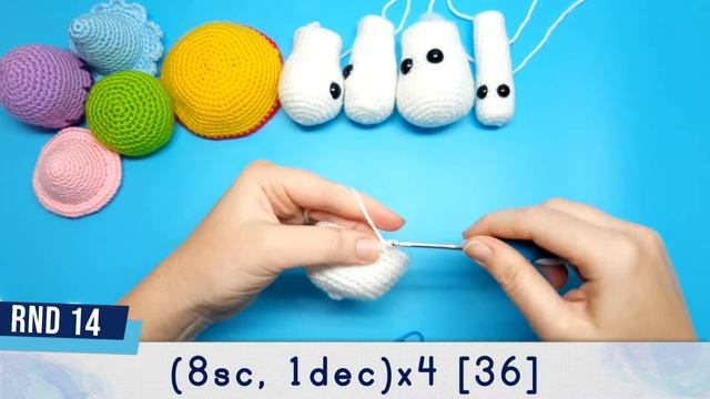 Crochet Mushrooms Amigurumi Pattern | PART TWO смотреть онлайн