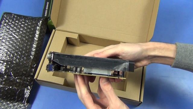 Gainward GeForce GTX750Ti (4260183363088) - распаковка смотреть онлайн