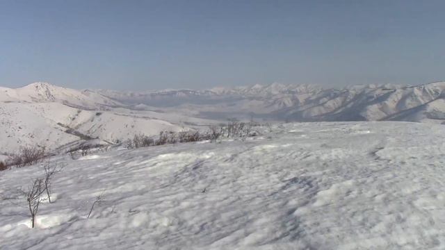 Первый подъём на километровую гору. с. Быково. Восточный Казахстан. 25 марта 2013 г. смотреть онлайн