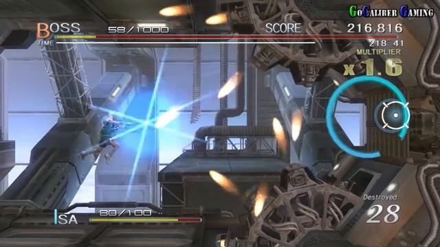 Sin & Punishment: Star Successor Walkthrough - Part 5 - Stage 3: Sky Fortress смотреть онлайн