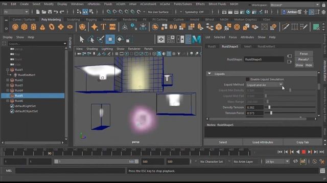 Atmospheric Emissions in MAYA смотреть онлайн