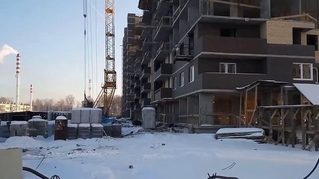 Корпус 19. От 31.01.17 Ход строительства Лукино Варино смотреть онлайн