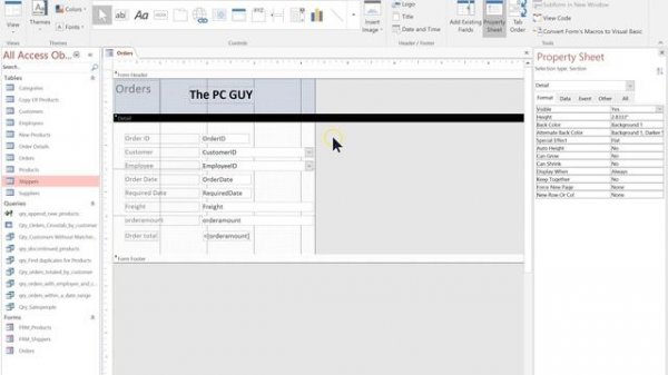 Access Forms 2016 - How to make and manage forms in Microsoft Access 2010, 2013, 2016 tutorial