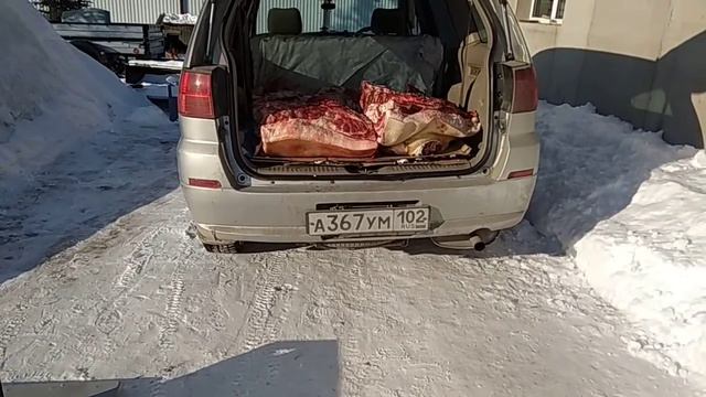 Взвешиваем мясо на копчение и того 230 кг смотреть онлайн