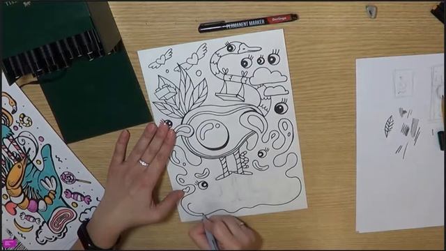 Стилизованная иллюстраци с нуля смотреть онлайн