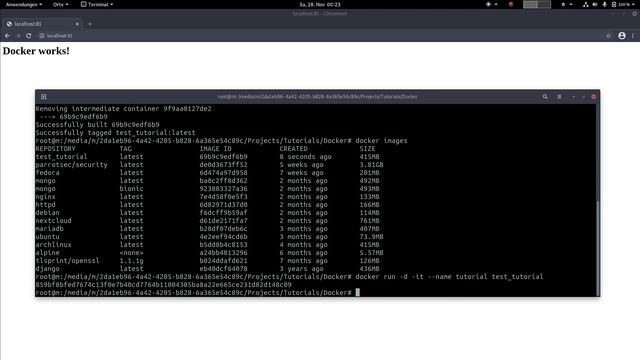 Docker Tutorial #04 Dockerfile [Full-HD] [Deutsch/German] смотреть онлайн