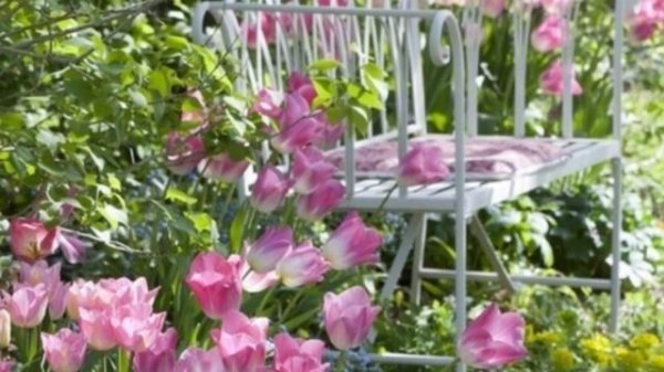 Shabby chic garden decor ideas