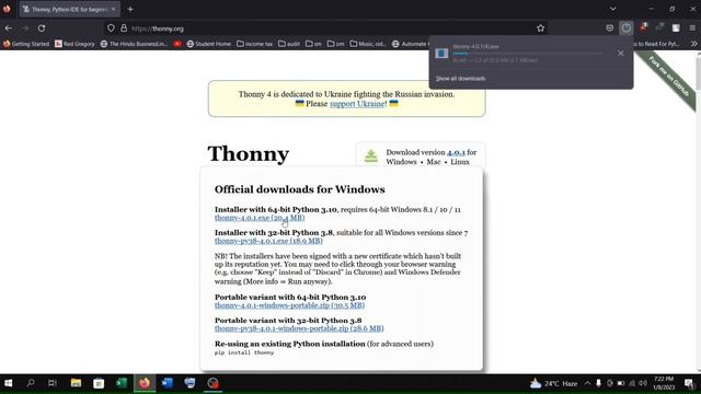 HOW TO DOWNLOAD THONNY IDE смотреть онлайн