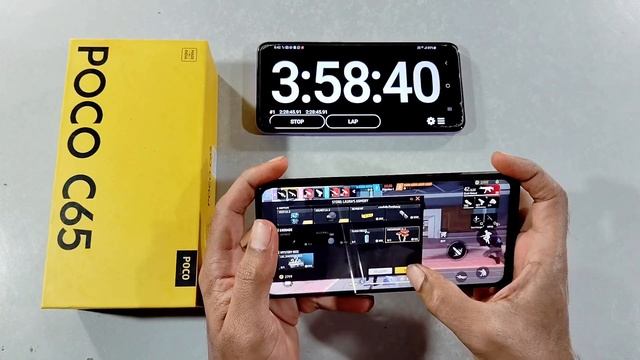 Poco C65 Battery Drain Test Poco C65 #poco  Gaming  Test #gamingtest #batterydraintest #pococ65
