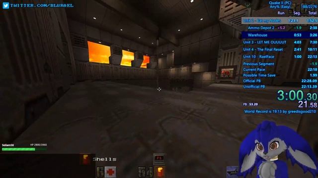 GIT OUT AV MY WAY ICE 'OLE | Quake 2 Speedrunning Practice смотреть онлайн