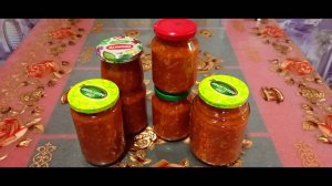 САМАЯ ВКУСНАЯ АДЖИКА НА ЗИМУ! ОБАЛДЕННЫЙ РЕЦЕПТ! )))