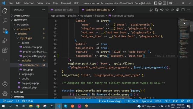 Ep.019 - Custom Taxonomies - Learn WordPress Plugin Development in Urdu смотреть онлайн