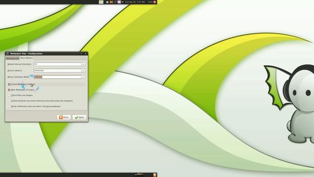 Wallpaper-Tray - Rotating Wallpaper in Linux (Ubuntu) смотреть онлайн