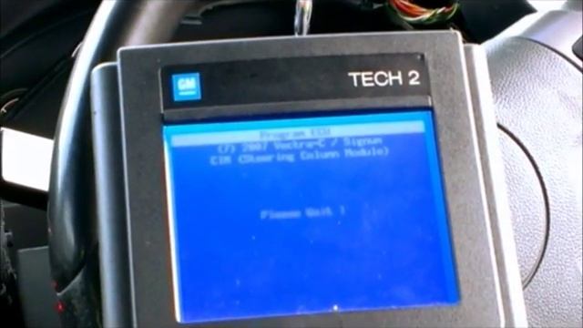 Vectra C Cim Install Via Tech2