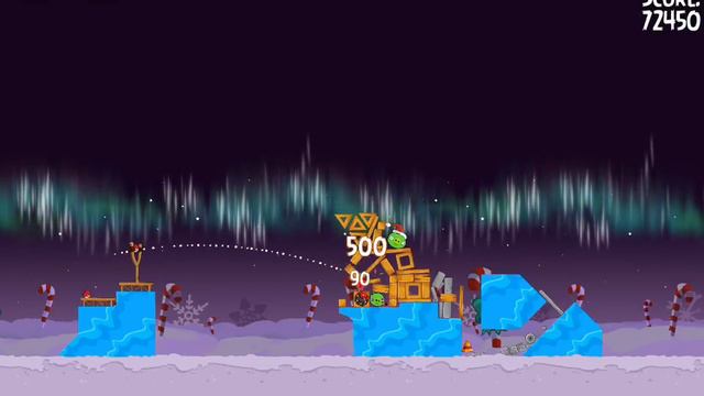 Angry Birds Seasons Winter Wonderham 1-10 Прохождение на 3 Звезды смотреть онлайн