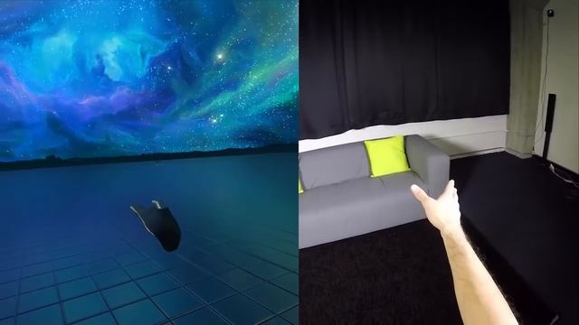 Leap Motion's Hand-Tracking Running on Mobile VR смотреть онлайн