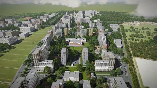 Masterplan Of The Residential Area In Novosaratovka