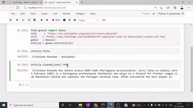 Extract any Web Article easily using Goose3 Python Module | Article Extractor Python | In Hindi | смотреть онлайн