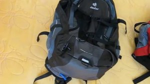 Сравнение оригинала и подделки рюкзака Deuter trans alpine