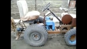 Минитрактор с мотоблока МТЗ-05