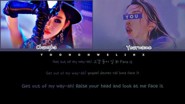 CHUNGHA (청하) & YOU ↱ BICYCLE ↰ You as a member [Karaoke] [Han|Rom|Eng] смотреть онлайн