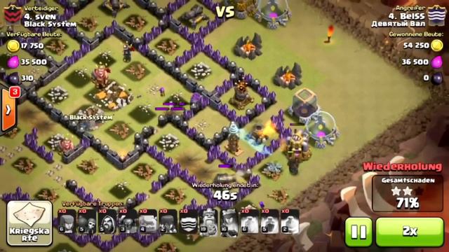 Clash of Clans - обзор кв клане девятый вал #1 смотреть онлайн