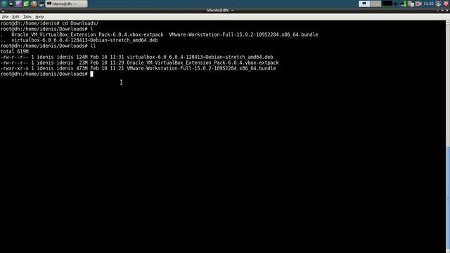 Установка VirtualBox Version 6.0.4 в Debian 9.7 Stretch смотреть онлайн