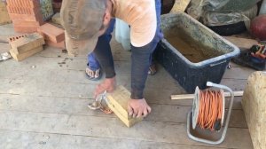 Как клеить шамотный кирпич