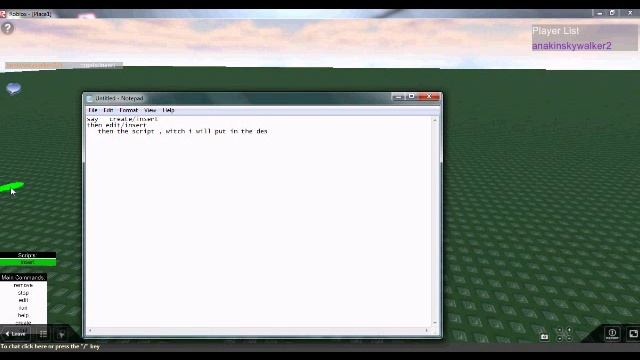 Roblox insert tool script смотреть онлайн