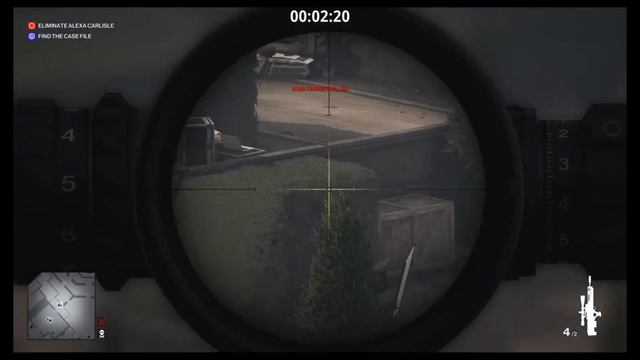 Testing the ave maria sniper on the Dartmoor residents in HITMAN 3 PS5 60fps смотреть онлайн