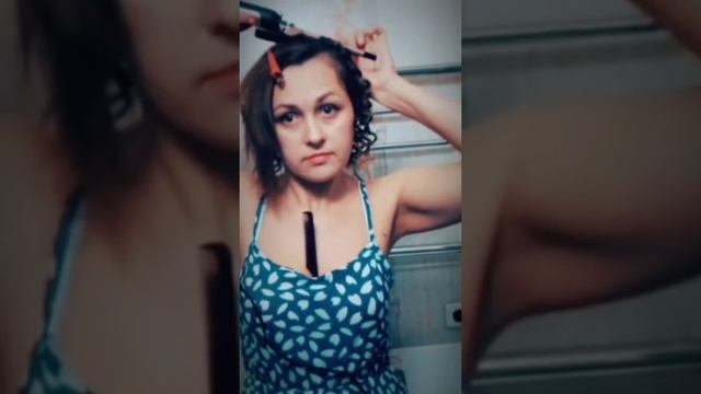 #shorts Афро-кудри на себе смотреть онлайн