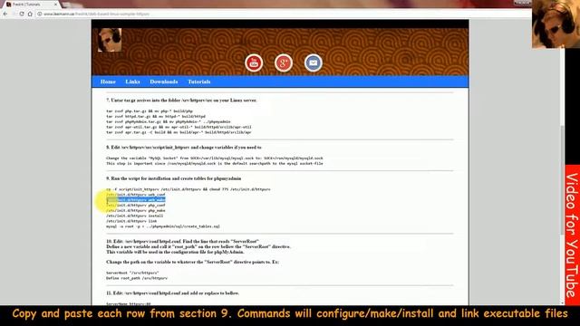 Compile a LAMP Stack for Linux using script (Httpsrv) - Demonstration on Debian смотреть онлайн