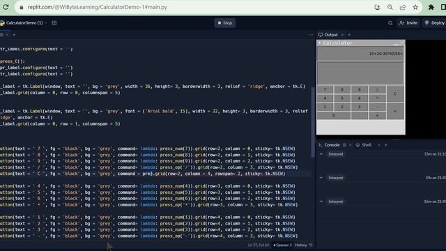 Getting the CLEAR button to work in the calculator app смотреть онлайн