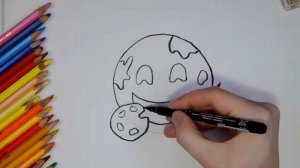 Как нарисовать смайлик. Учимся рисовать смайлы. Смайлик художник