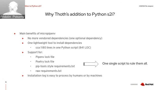 Thoth: Improvements in OpenShift Python s2i смотреть онлайн
