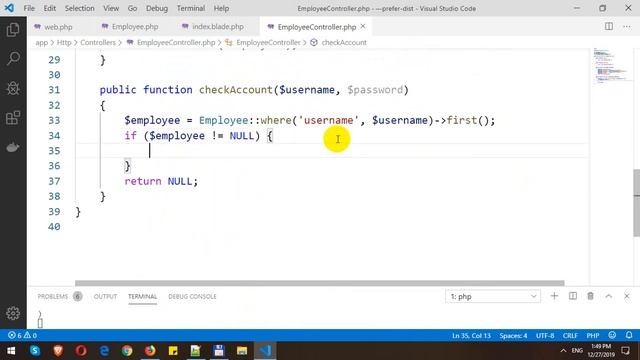 Sign In, Sign Up and Change Profile with Eloquent ORM in Laravel смотреть онлайн