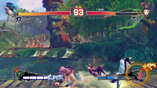 Ultra Street Fighter 4 - Poison Vs Juri [Hardest] смотреть онлайн