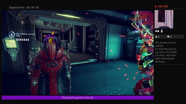 MettiFrags0010's Live PS4 Broadcast another Adventure With Metti in Warframe смотреть онлайн