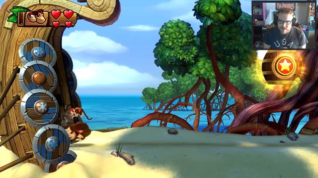 Donkey Kong Country Tropical Freeze [Switch] Capitulo 1 "Bienvenidos de Nuevo" | Español смотреть онлайн
