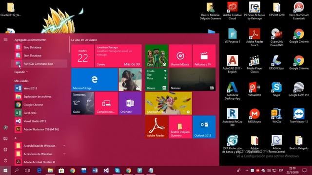 Descarga e instalación de ORACLE || Creación de Datafile, Tablespace y User смотреть онлайн