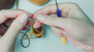 МК вяжем игрушку крючком. Милый жирафик в очках. Этап-3, вяжем ручки