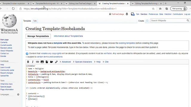 Wikipedia Tutorial Part 6 Wikipedia Templates Side and Bottom смотреть онлайн