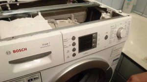Сброс ошибок F 21, F 25 в стиральной машине Bosch maxx 5,6,7 с сенсорной панелью