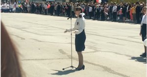 Лина Борисова Встанем Слова и Музыка Ярослава Дронова.