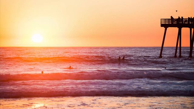 Best Guitar Soothing Music Beach Waves Sounds ¦ Background for Study, Sleep, Meditati смотреть онлайн